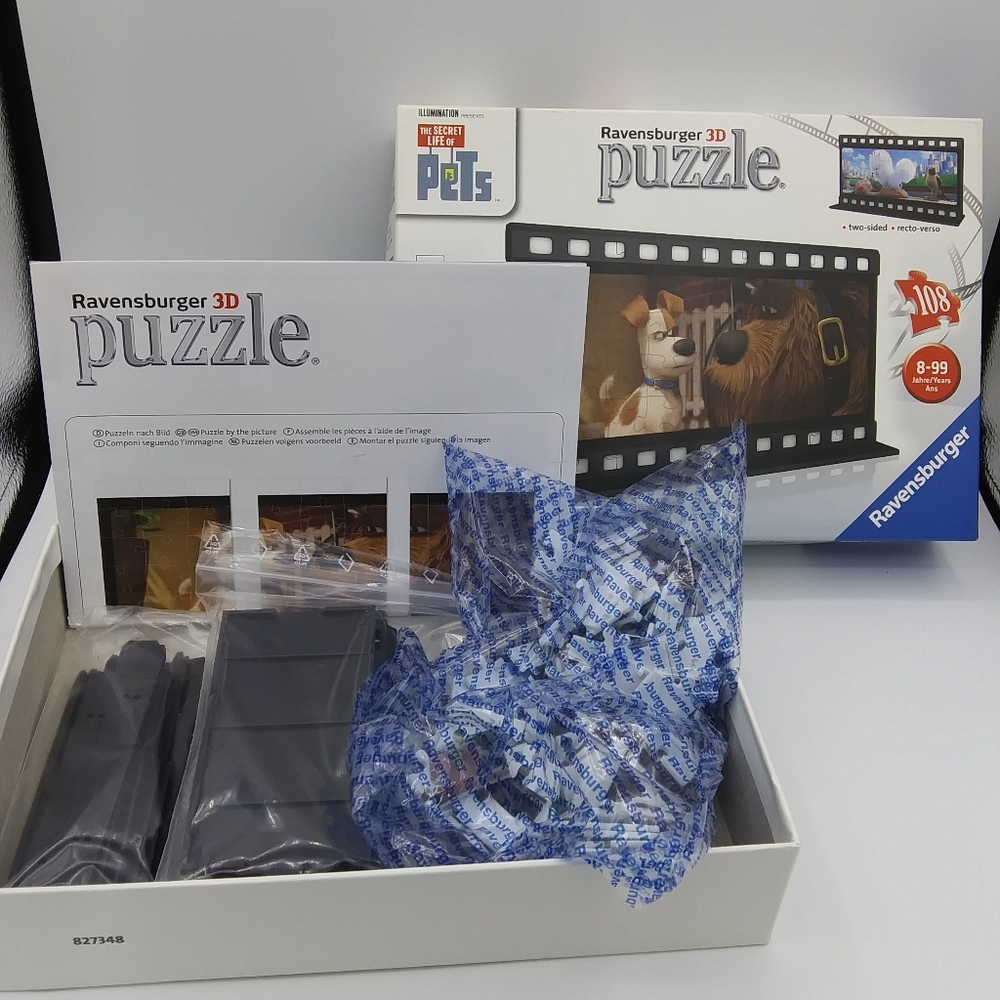 3D puzzle two sided Secret Life of Pets